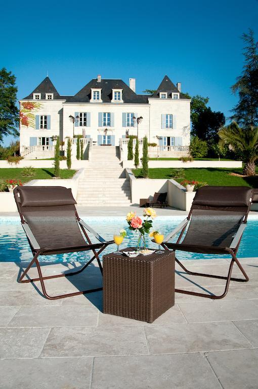 Hotel Domaine De La Fauconnie Campsegret Exterior foto
