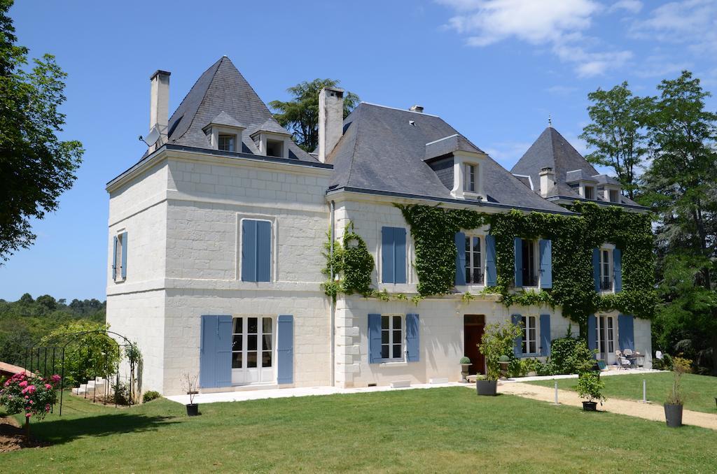Hotel Domaine De La Fauconnie Campsegret Exterior foto