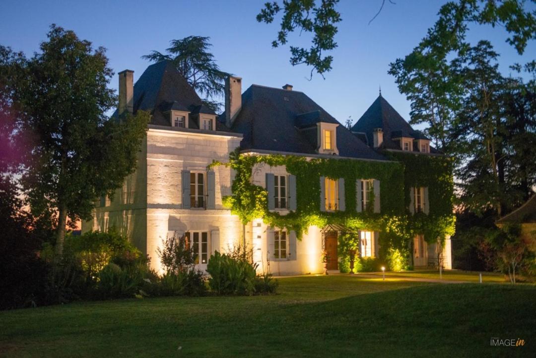 Hotel Domaine De La Fauconnie Campsegret Exterior foto